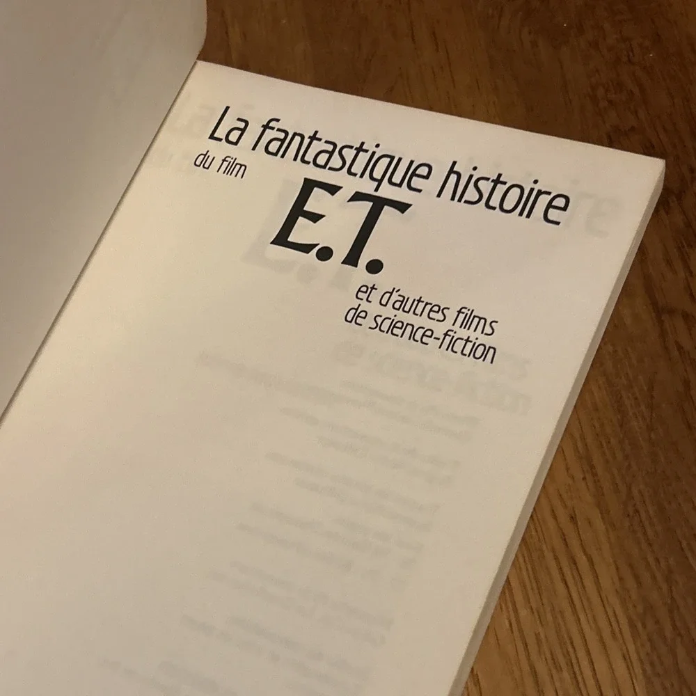 L'Histoire Du Film Et Et D'Autres Films‎ De Science-Fictions French Book Vintage